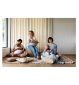 bbhugme nursing pillow kit grey melange - British product