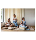 Bbhugme Nursing Pillow Kit Blue Melange, imported from the UK