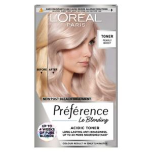 L'Oreal Preference Acidic Toner Pearly Boost 232g, imported from the UK