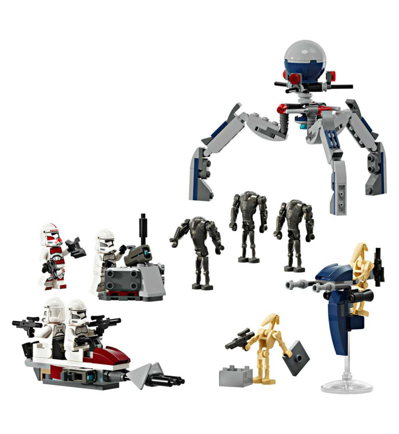 LEGO Star Wars Clone Trooper and Battle Droid Set, UK version
