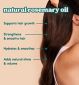 Nature Spell rosemary hair oil travel size 50ml, imported from the UK