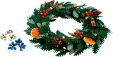 LEGO Wreath Botanicals Building Kit Home Decor 1194 Pieces