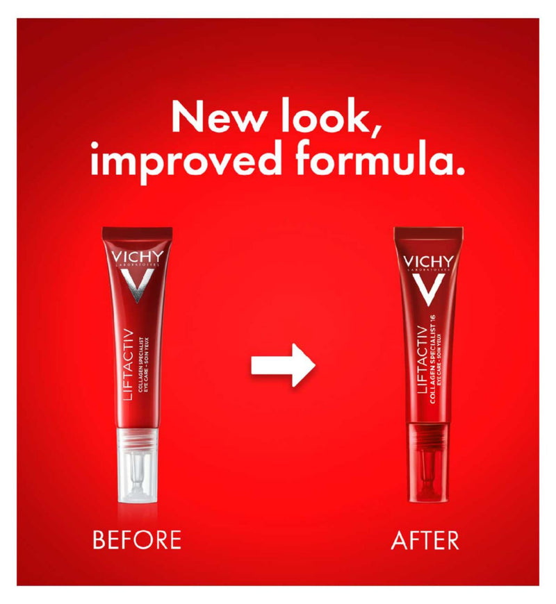 Vichy Liftactiv Collagen Specialist Eye Cream 15ml (British brand)
