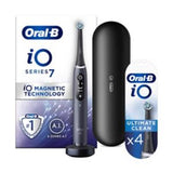 Oral-B iO7 Electric Toothbrush Black with 4 heads (British brand)