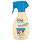 Soltan Kids Once Trigger Spray 250ml bottle (British brand)
