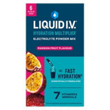 Liquid I.V. Electrolyte Powder Mix Passion Fruit 6 Sachets, UK version