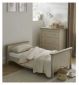 CuddleCo Clara cot bed in cashmere finish - British product