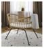 CuddleCo Aria Wave Rattan Crib - British product