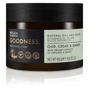 Baylis & Harding Salt Scrub Oud 450g - British product