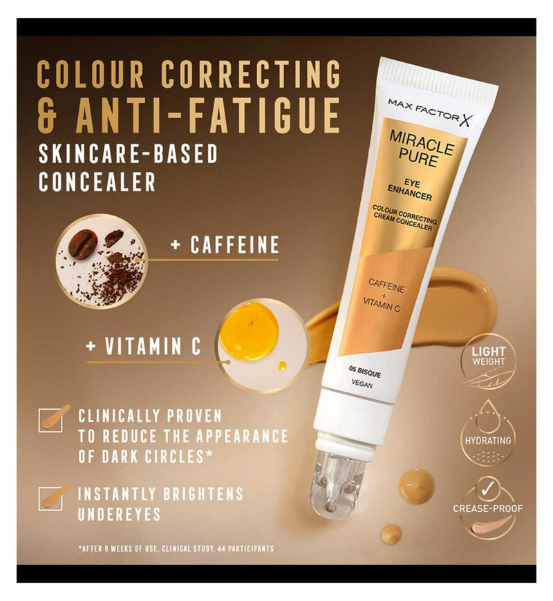 Max Factor Miracle Pure Eye Enhancer concealer, imported from the UK