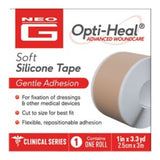 Neo G Opti-Heal Advanced Woundcare Silicone Tape 2.5cm x 3m