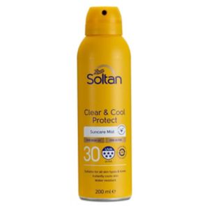 Soltan Clear & Cool Suncare Mist SPF30 200ml (British brand)