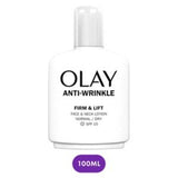 Olay Anti-Wrinkle Firm And Lift Face And Neck Lotion SPF15 100ml