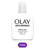 Olay Anti-Wrinkle Firm Lift Face and Neck Lotion SPF15 100ml