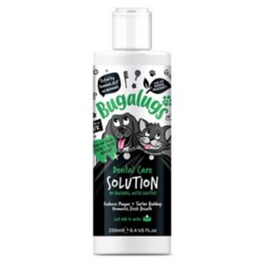 Bugalugs Dog Cat Dental Water Additive 250ml - British product