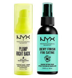 NYX Professional Makeup Matte Dewy Setting Spray and Plump Right Back Primer Serum