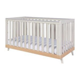Tutti Bambini Hygge Cot Bed Light Oak White Sand Baby Furniture