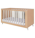 Tutti Bambini Fika Cot Bed Light OakWhite Sand