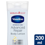 Vaseline Advanced Repair Body Lotion Unscented 200ml (British brand)