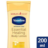 Vaseline Essential Healing body lotion 200ml (British brand)