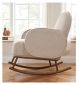 Tutti Bambini rocking chair Biscuit Boucle, imported from the UK