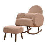 Tutti Bambini Micah Rocking Chair Blush Nursery Armchair