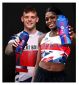 Vow Nutrition Team GB shaker bottle multicoloured (British brand)