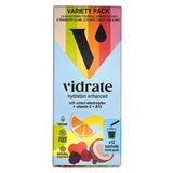 ViDrate Natural Electrolyte Hydration Powder Mixed Flavours 12 Sachets