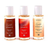Ann Summers Kissable Massage Oils Trio Strawberry Salted Caramel Chocolate 3 x 50ml