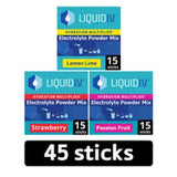 Liquid I.V. Hydration Multiplier Electrolyte Powder 3 Flavour Pack, UK version