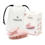 Manta Gentle Hairbrush Pink for Fragile Hair