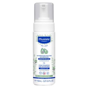 Mustela Foam Shampoo for Newborns 150ml, imported from the UK