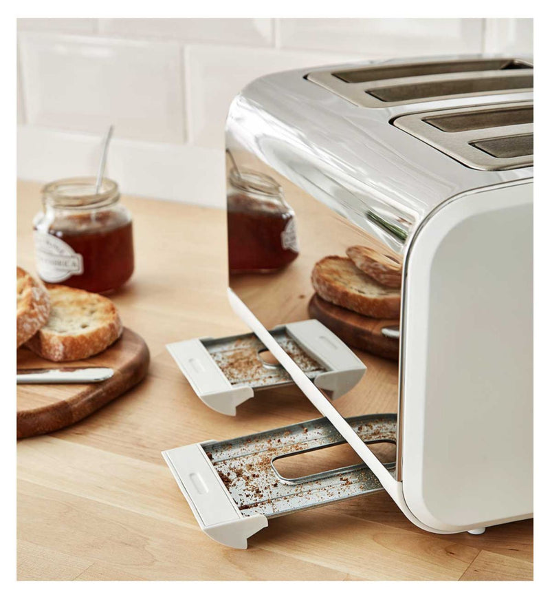 Swan Nordic style toaster white 4 slice, imported from the UK