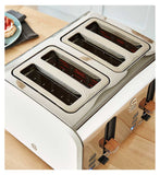 Swan Nordic style toaster white 4 slice, imported from the UK