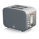 Swan Nordic 2 slice electric toaster grey (British brand)
