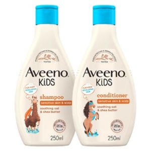 Aveeno Kids haircare bundle 250ml bottles - British product