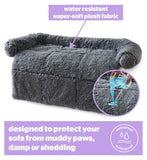 Silentnight Calming Sofa Protector Pet Bed Grey Small (British brand)