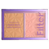 Collection Filter Finish Face Duo Blush & Bronze compact - British product