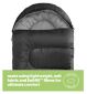 Silentnight Adult Sleeping Bag Black (British brand)