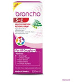 Broncho 5 in 1 Multi-Symptom Action Cough Syrup 120ml