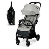 Kinderkraft APINO Compact Stroller Pushchair Dove Grey