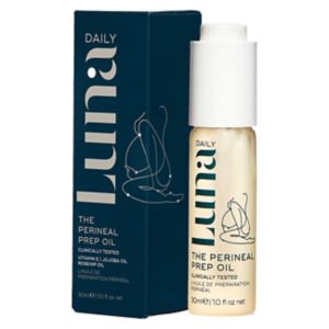 Luna Daily perineal prep oil 30ml, imported from the UK