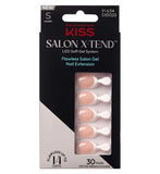 KISS nail tips white short almond 34ct, UK version
