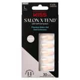 KISS Salon X-Tend Nails Trustful Pink Long Coffin 34 Ct