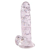 Ann Summers Glitter Dildo Silver 6 inch - British product