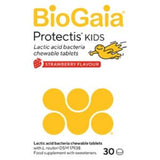 BioGaia Protectis Kids Chewable Strawberry Flavour Tablets 30 Pack