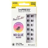 Kiss imPRESS False Lash Mini Natural Authentic 12 Pack