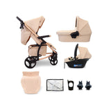 My Babiie MB200i 3-in-1 Travel System with i-Size Car Seat Blush