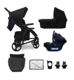 My Babiie MB200i 3-in-1 Travel System with i-Size Car Seat - Black Leopard
