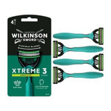 Wilkinson Sword Sensitive Skin Disposable Razor x4 (British brand)
